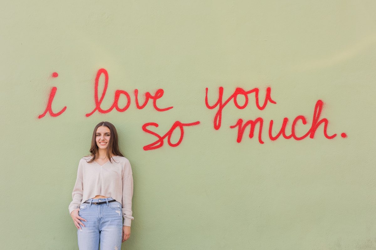 I love you so much jo's coffee wall