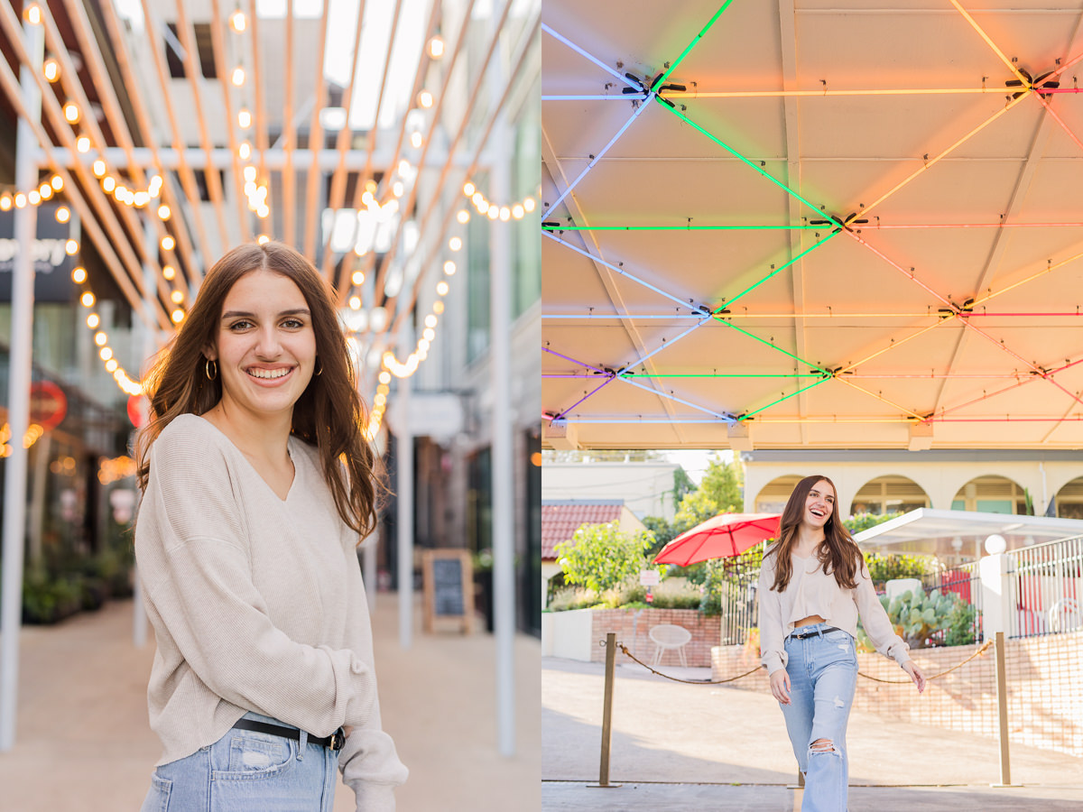Colorful Fun Candid Senior Pictures
