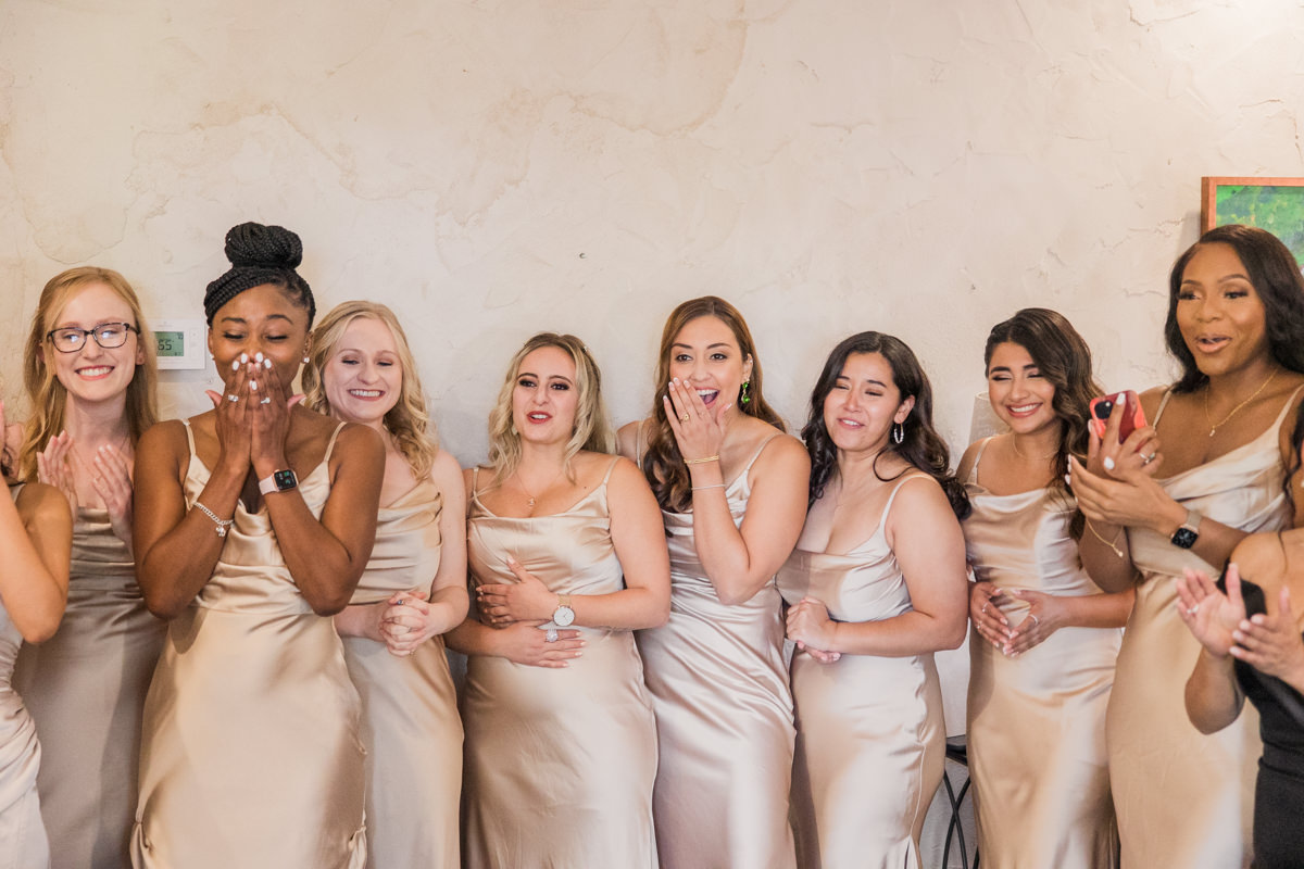 Bridesmaid First Look