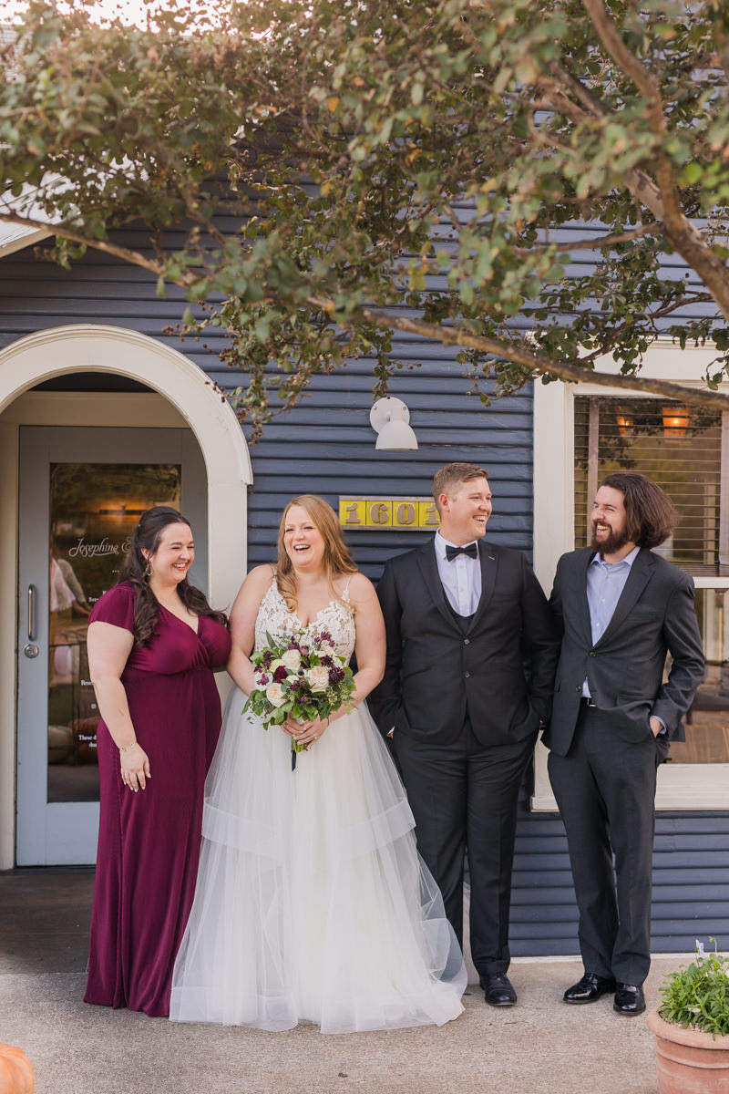 Micro Wedding at Josephine House