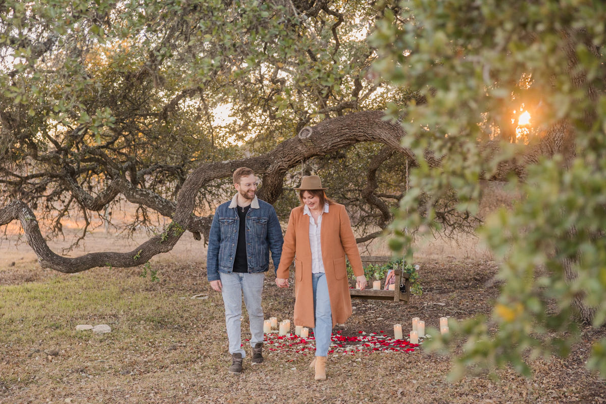 Fall Creek Vineyards Marriage Proposal