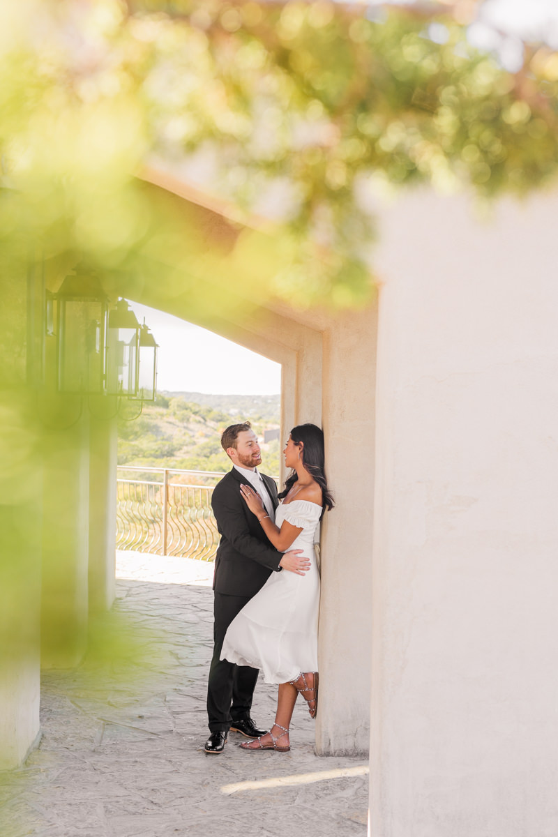 Romantic Chapel Dulcinea Engagement Photos