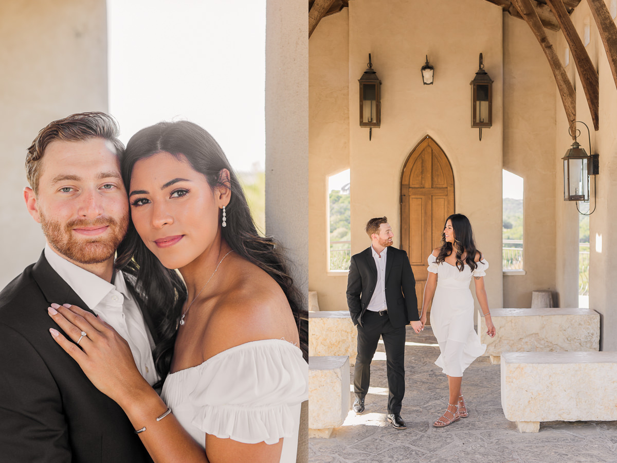 Chapel Dulcinea Engagement Photos 