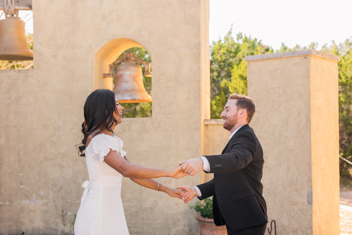 Romantic Chapel Dulcinea Engagement Photos