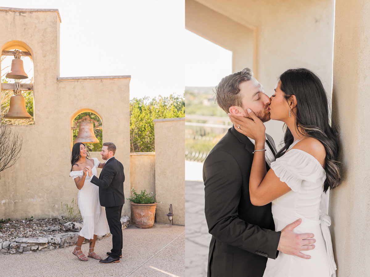 Romantic Chapel Dulcinea Engagement Photos