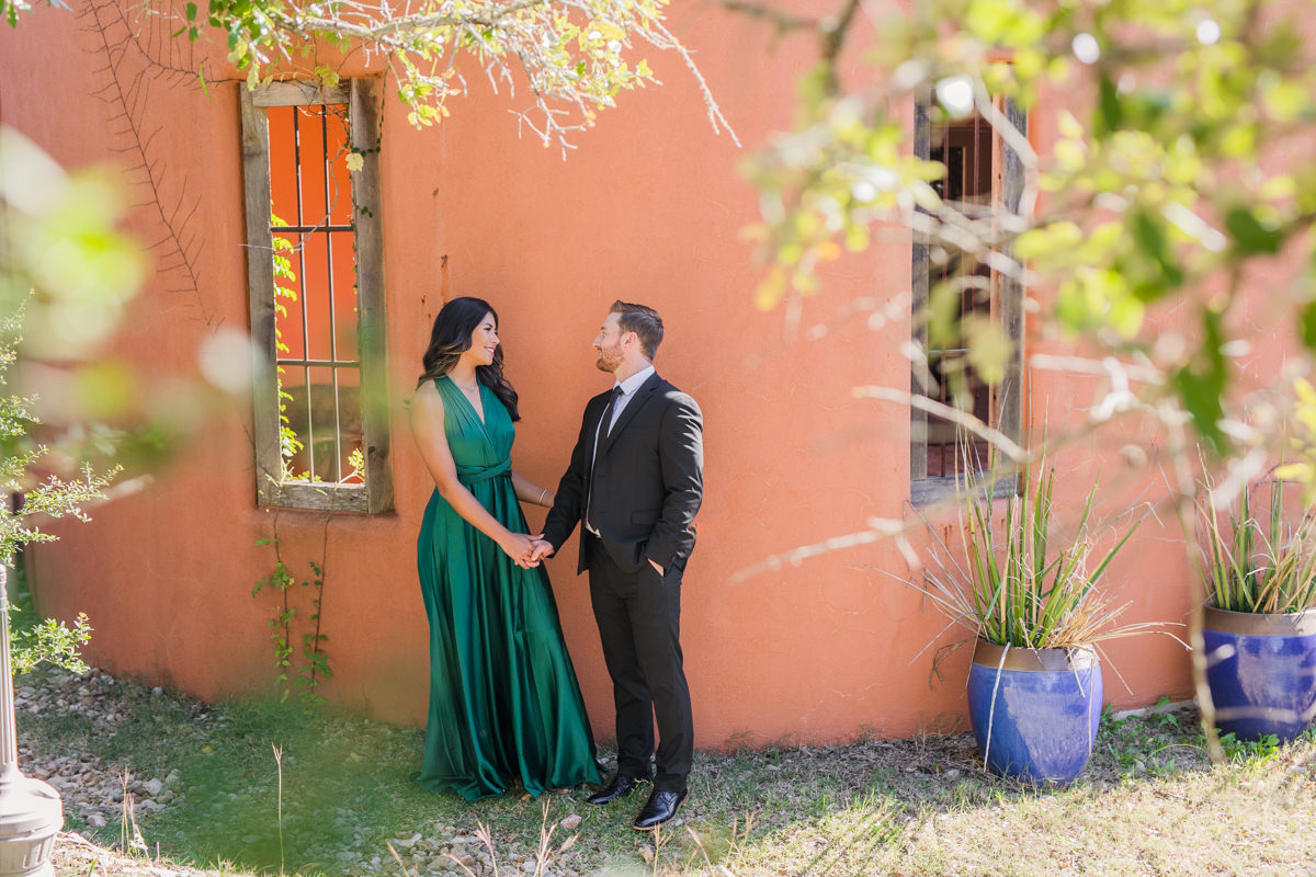 Romantic Chapel Dulcinea Engagement Photos