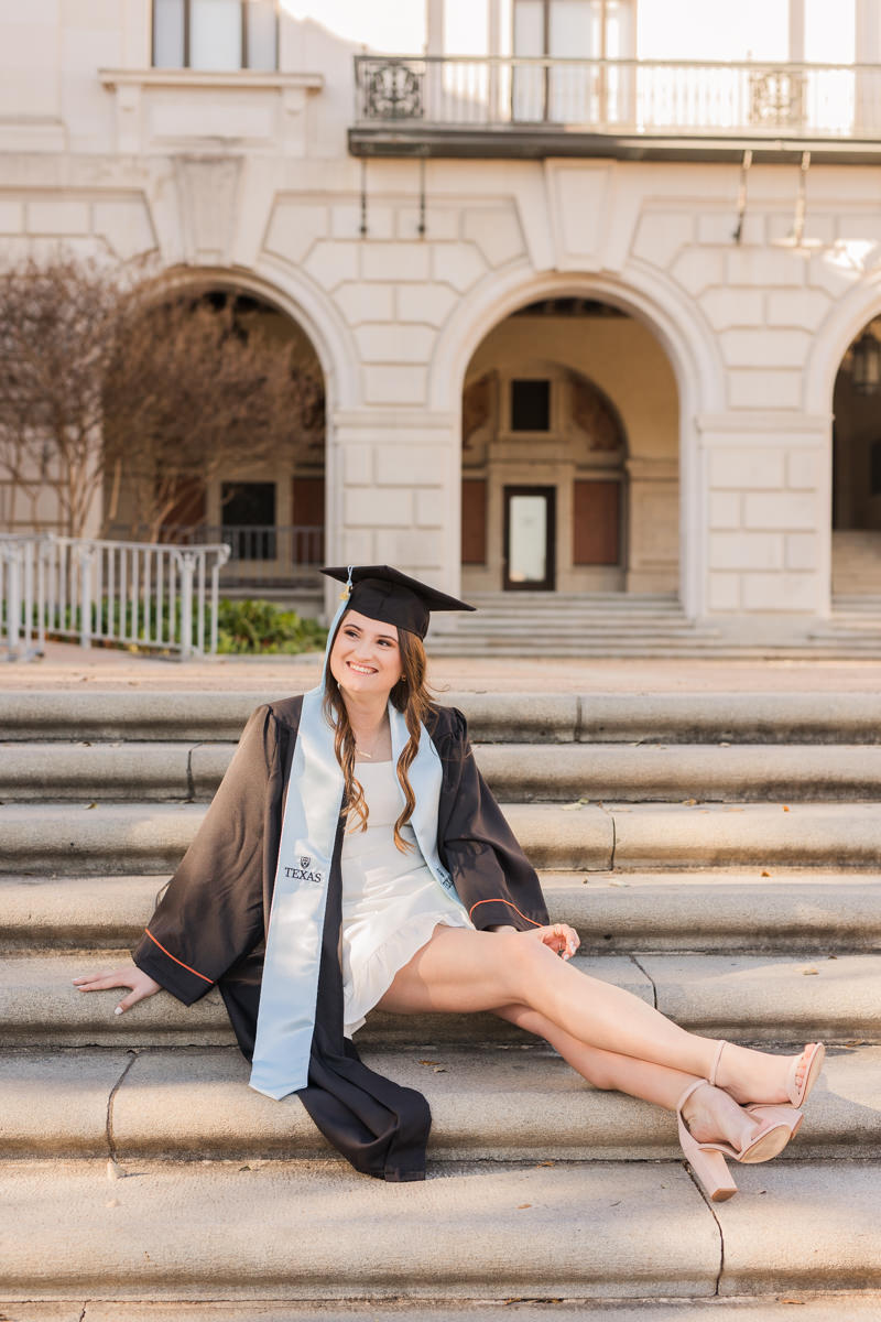 Fun + Colorful UT Austin Senior Photos