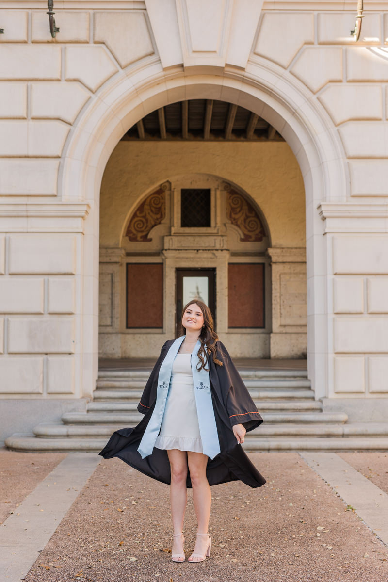 Fun + Colorful UT Austin Senior Photos