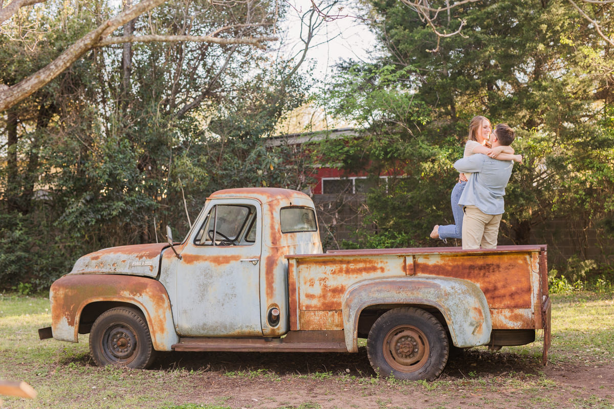 Sekrit Theater Greenhouse Engagement Photos