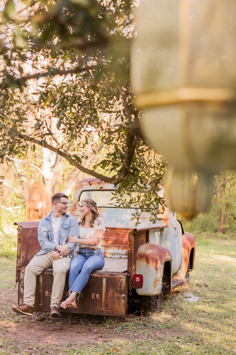 Sekrit Theater Greenhouse Engagement Photos
