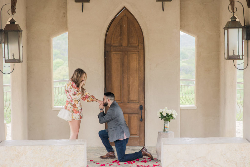 Chapel Dulcinea Proposal Pictures