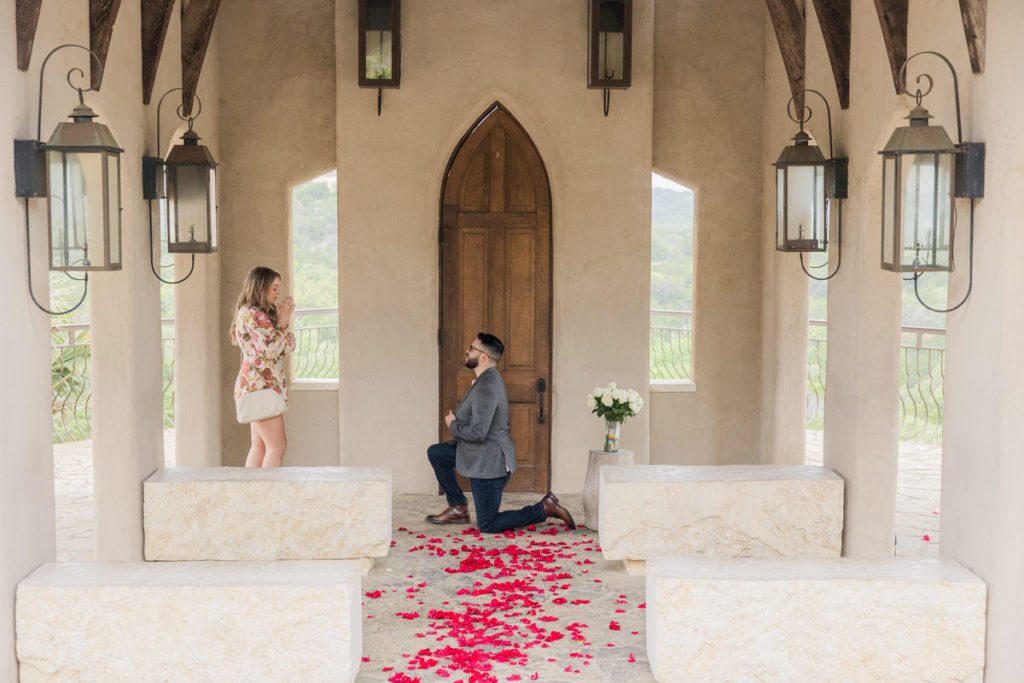 Chapel Dulcinea Proposal Pictures
