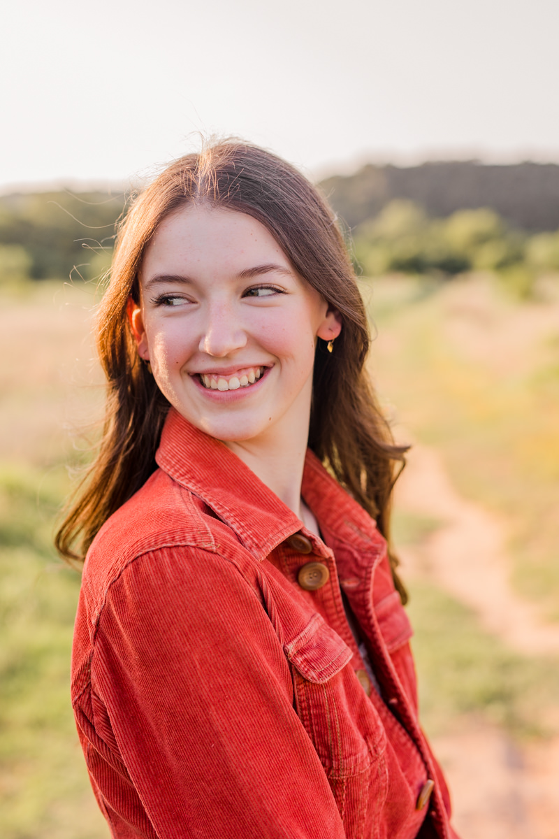 Whimsical Hill Country Senior Photos