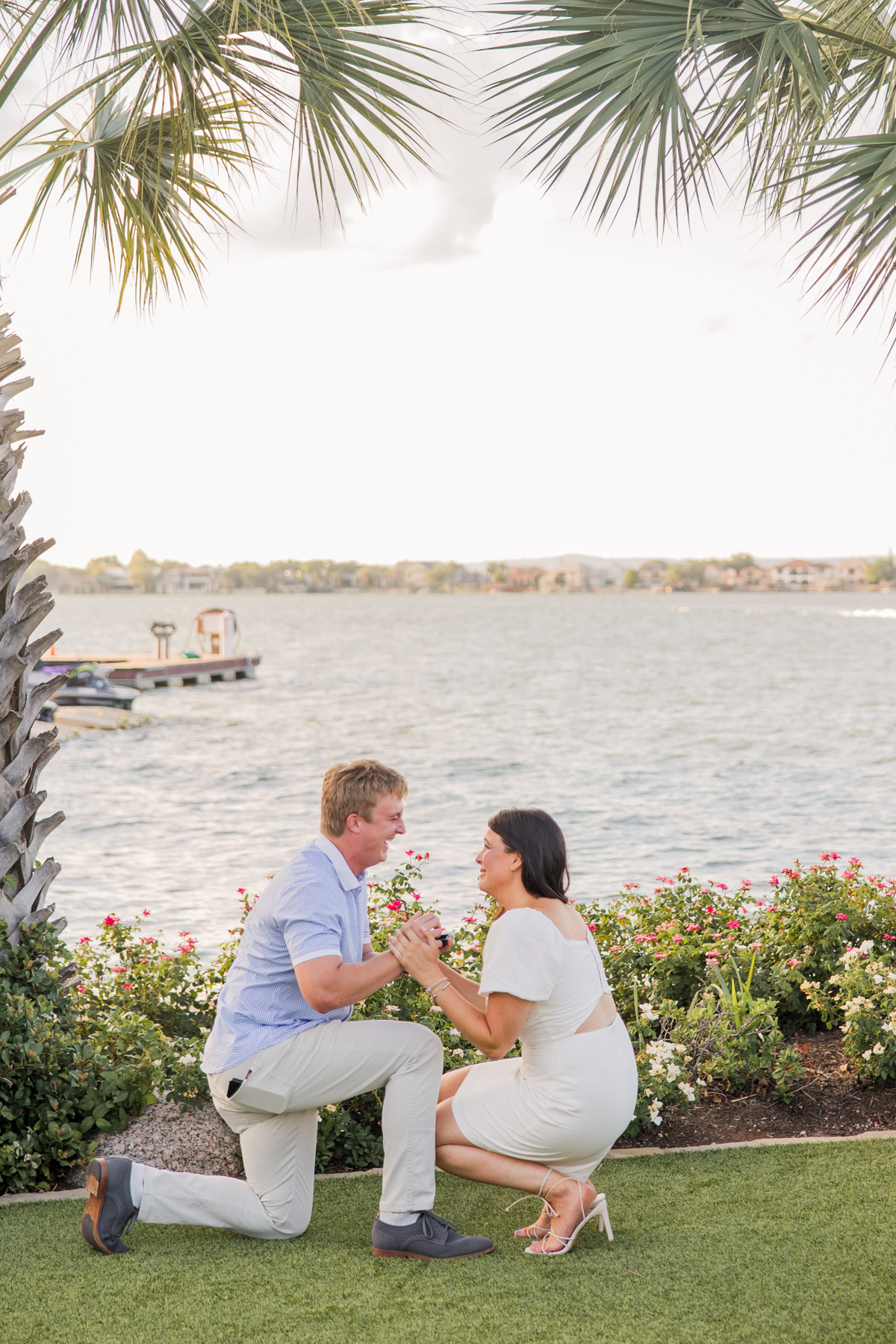 Horseshoe Bay Resort Lakeside Marriage Proposal