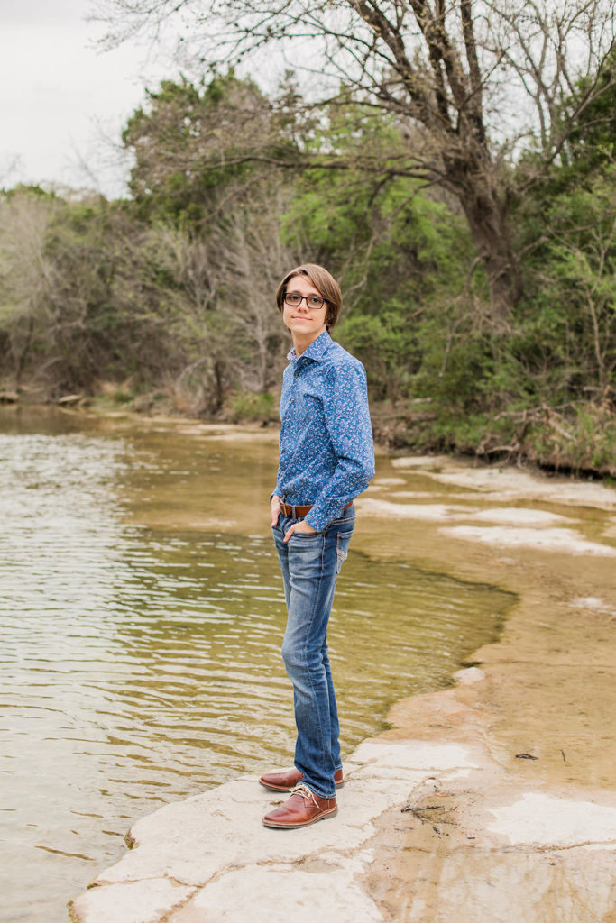 Best Senior Photo Locations in Austin – Bull Creek
