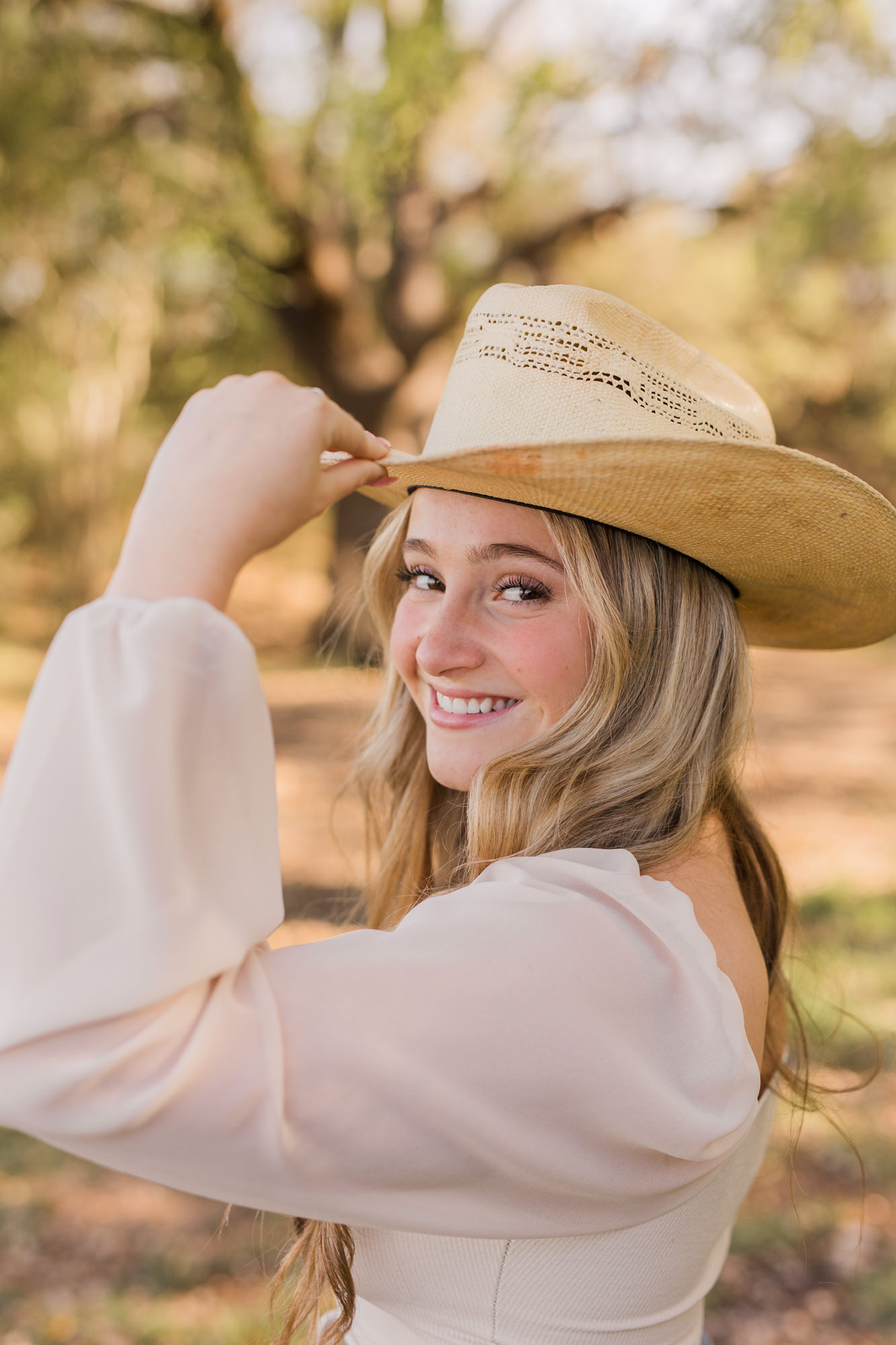cowboy hat senior photos