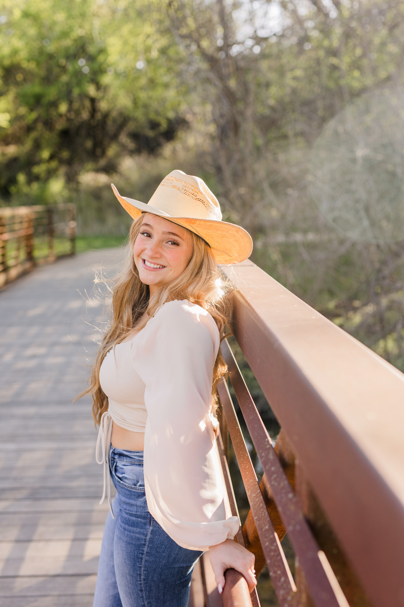 High School Senior Photos at Brushy Creek in Cedar Park