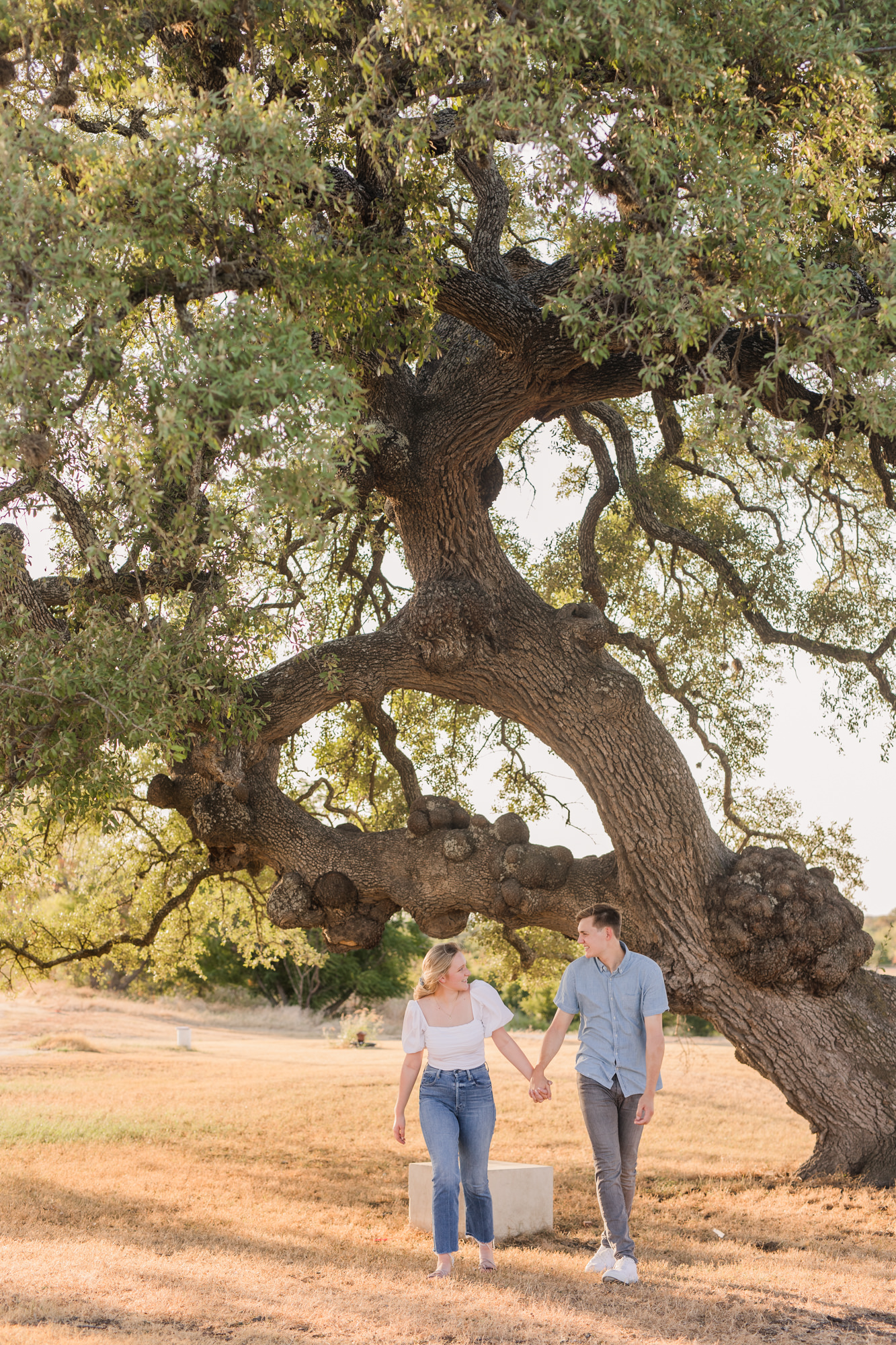 Southwestern University + Blue Hole Georgetown Engagement Photos