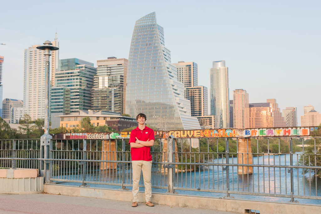 Best Senior Photo Locations in Austin – Pfluger Pedestrian Bridge