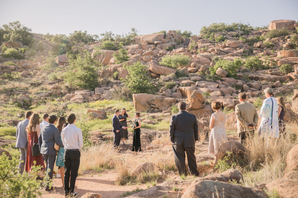 Enchanted Rock Elopement Pictures, Fredericksburg Texas Hill Country 
