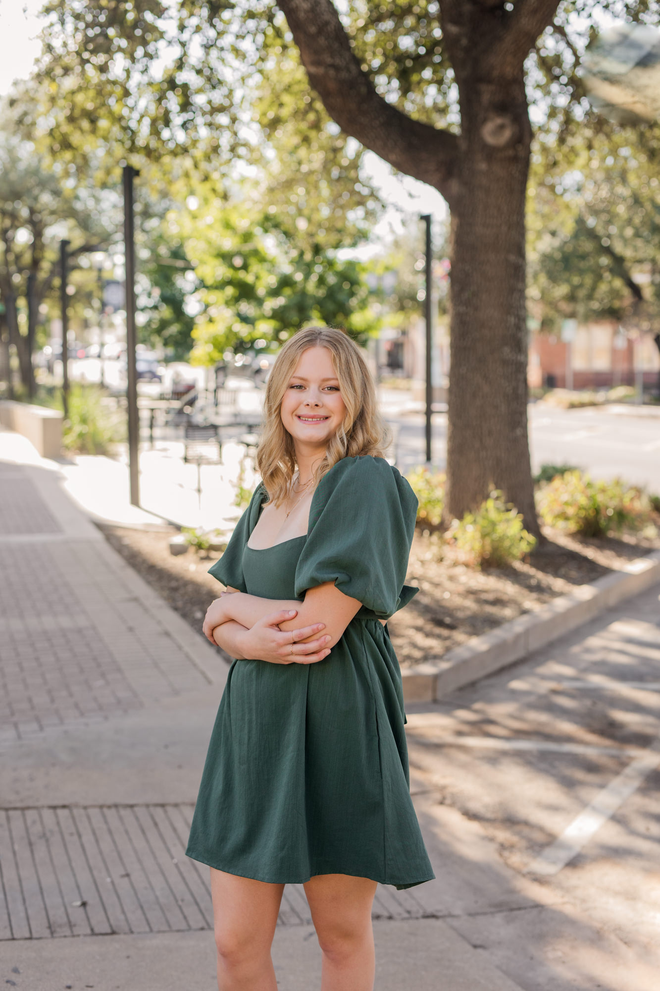 Downtown Round Rock Senior Photos