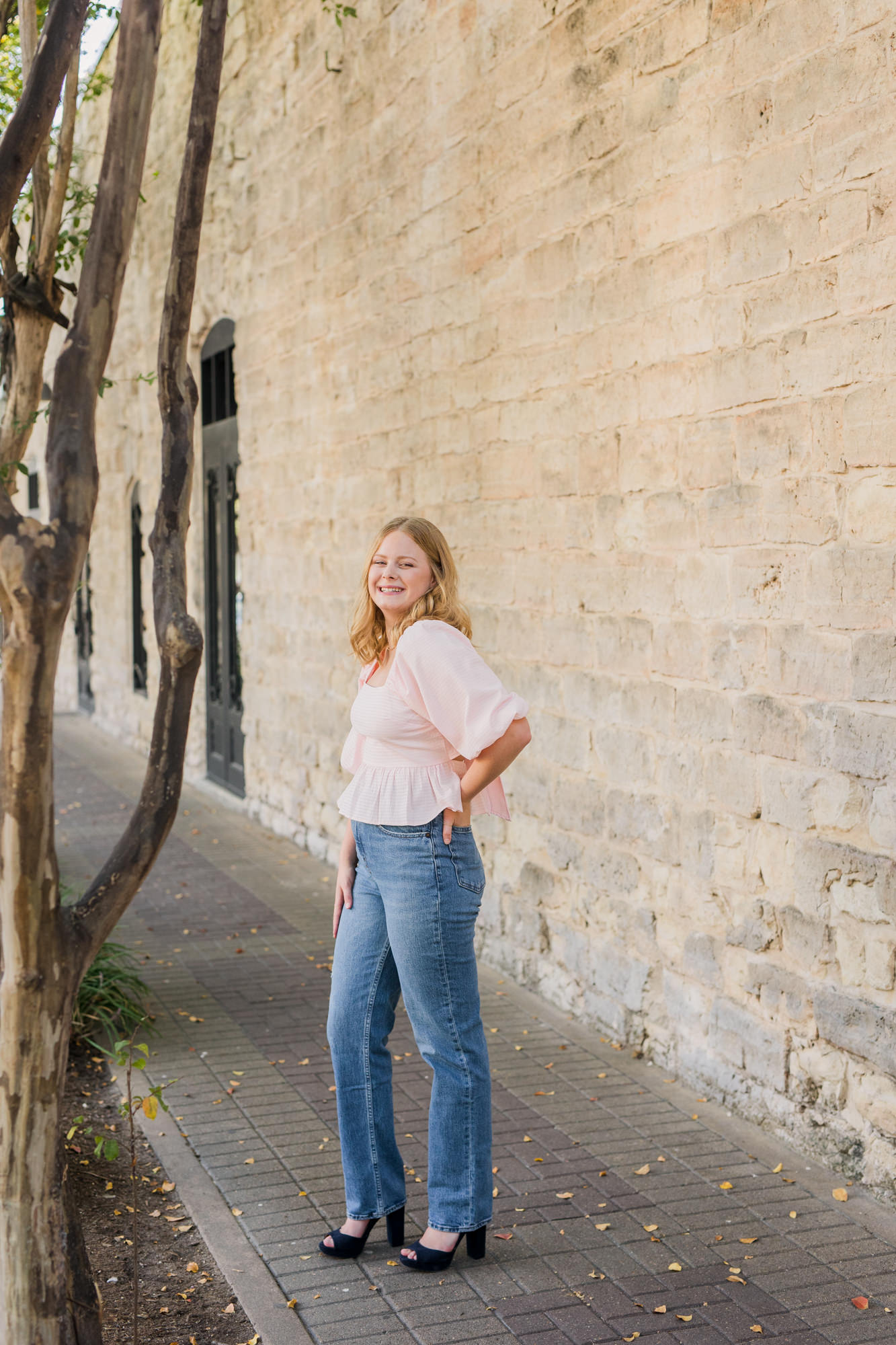 Downtown Round Rock Senior Photos