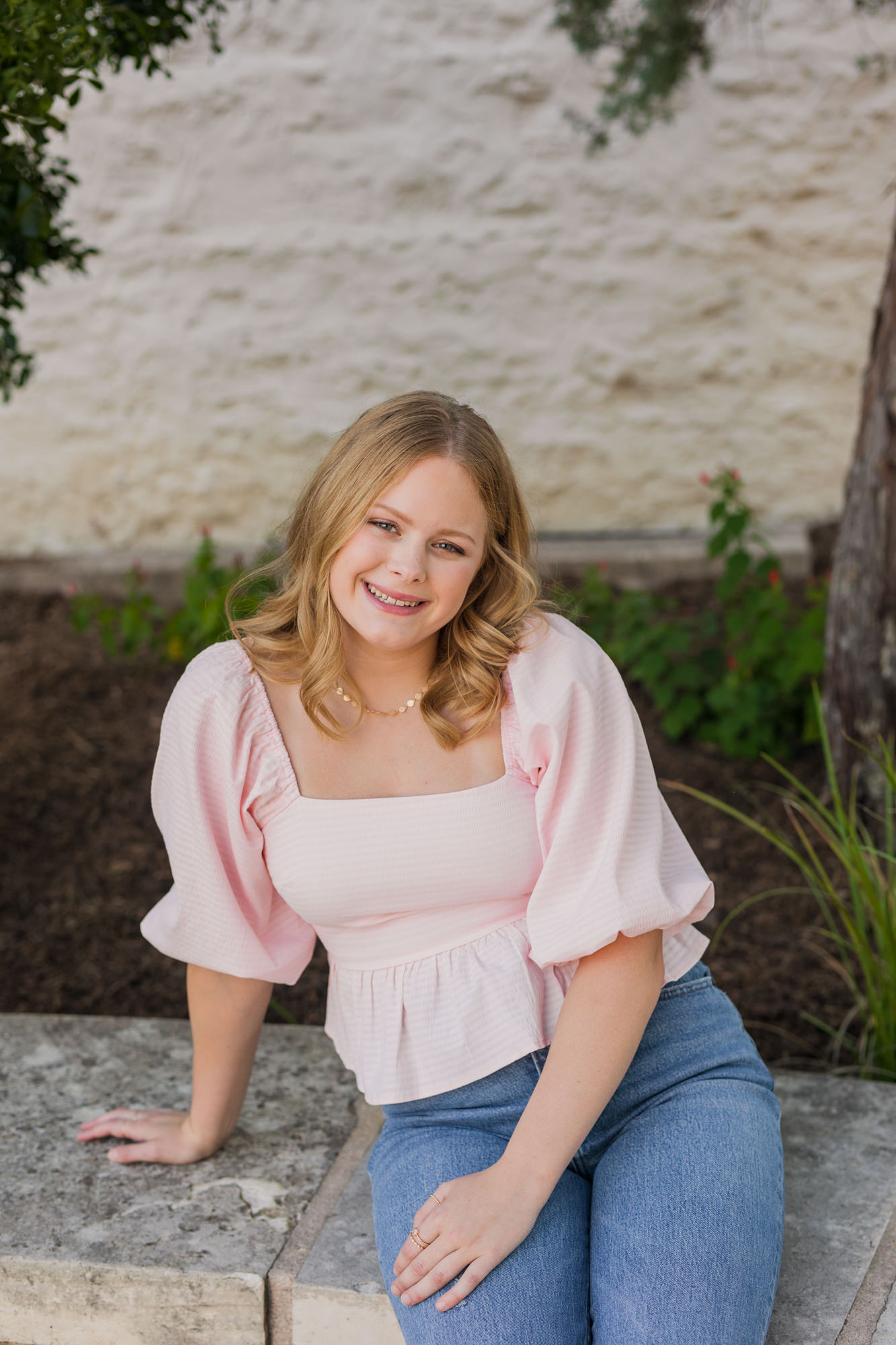 Downtown Round Rock Senior Photos