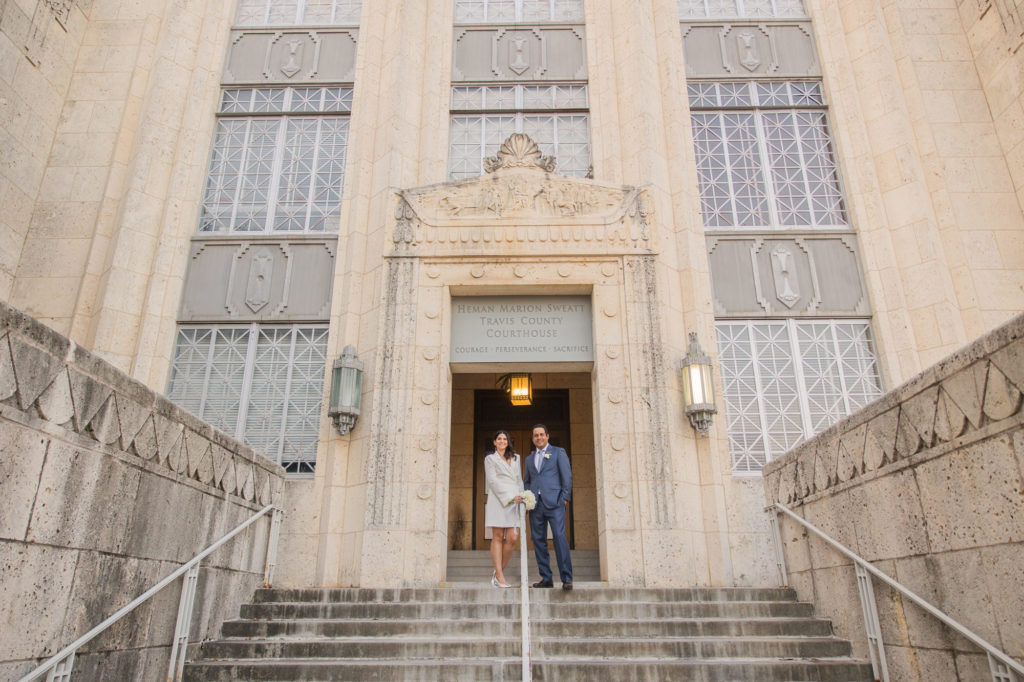 Austin Courthouse Elopement 