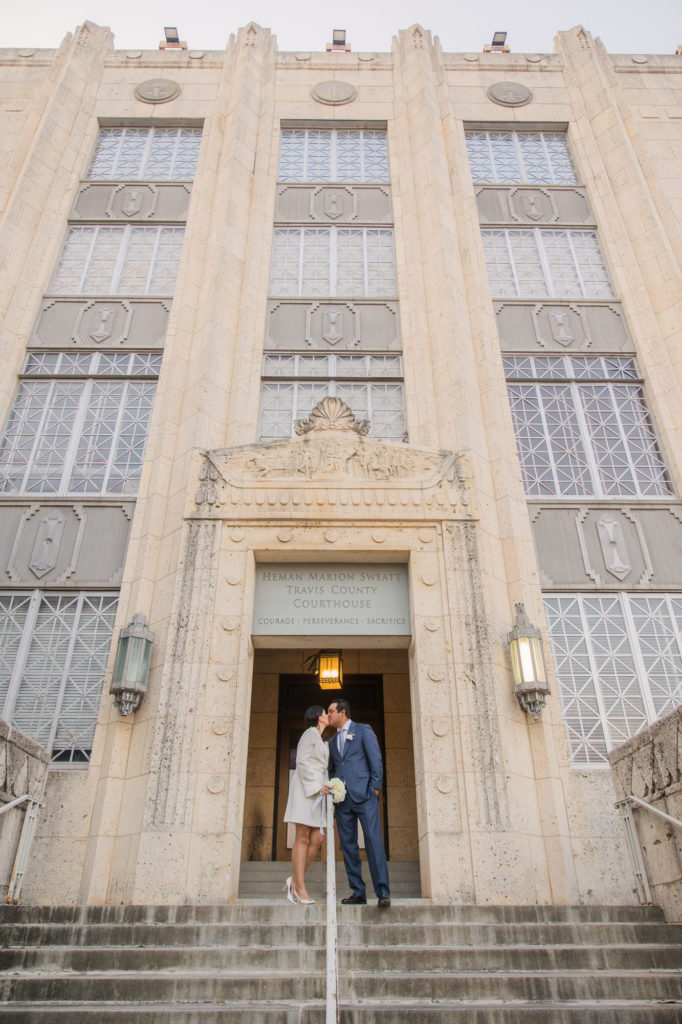 Austin Courthouse Elopement 