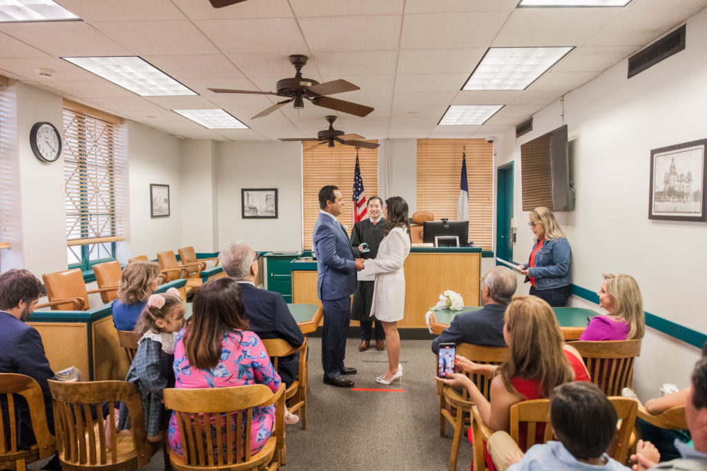Austin Courthouse Elopement 
