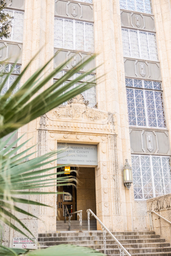 Austin Courthouse Elopement 