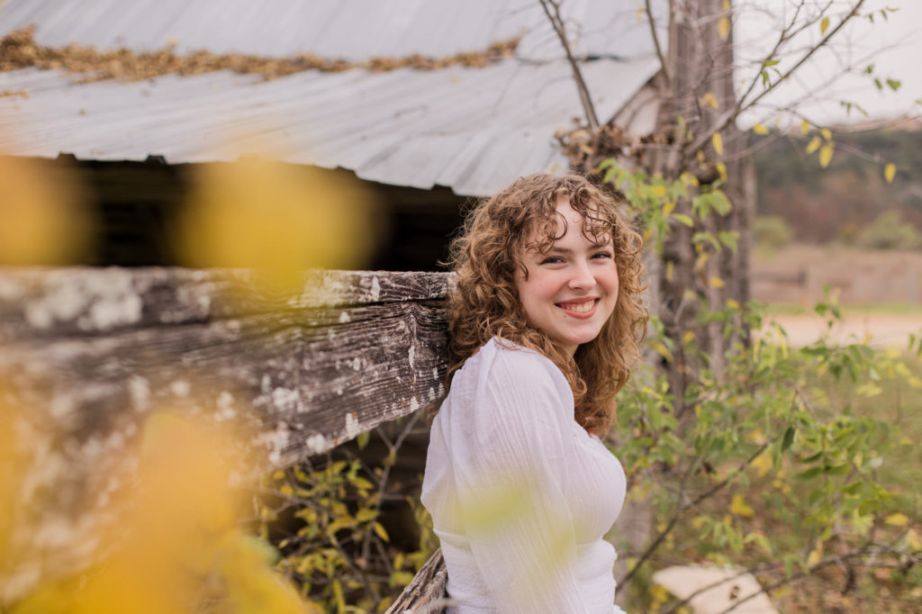Colorful Autumn Senior Photos - Austin Texas Photographers
