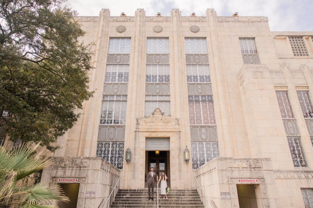 Travis County Courthouse wedding photos