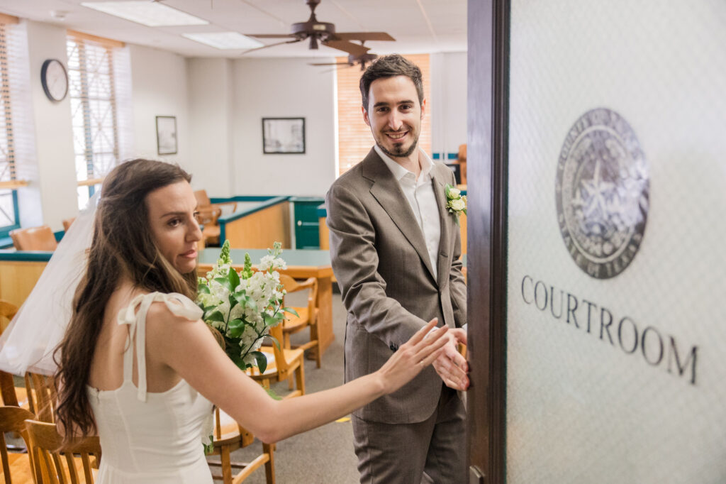Travis County Courthouse wedding photos