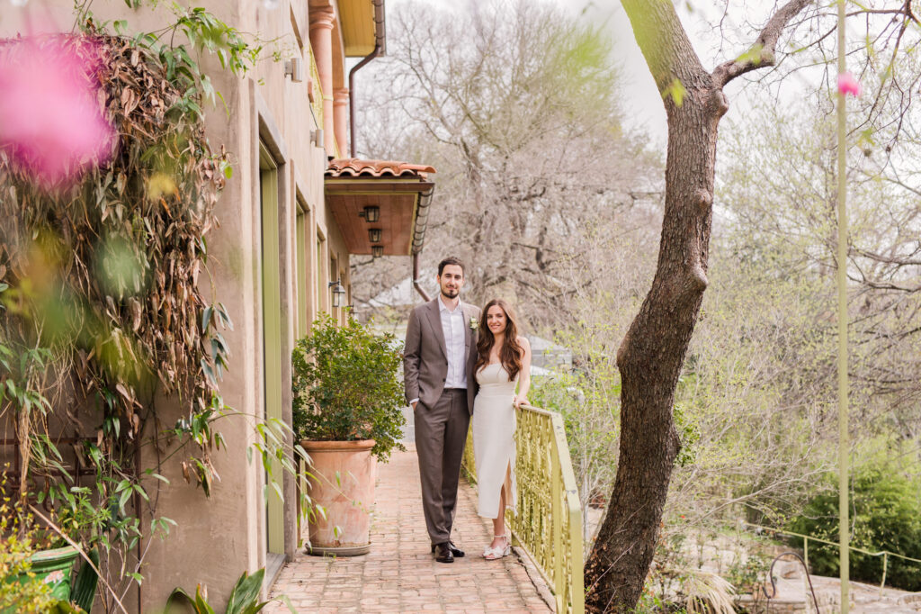 Jennifer's Gardens elopement wedding photos