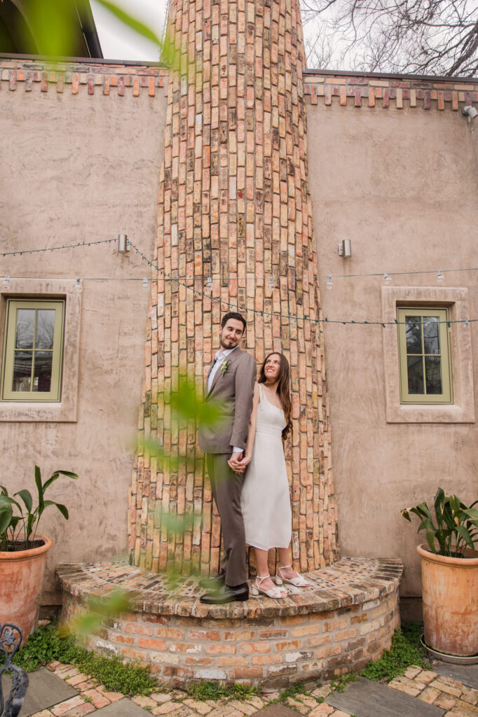 Jennifer's Gardens elopement wedding photos