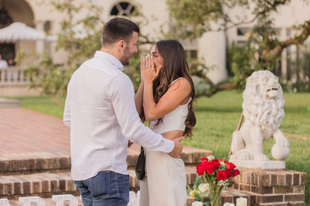 Marriage Proposal at Commodore Perry Estate