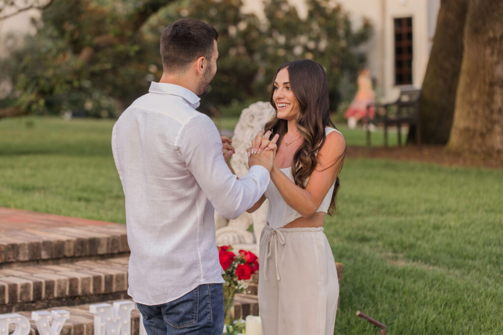 Marriage Proposal at Commodore Perry Estate