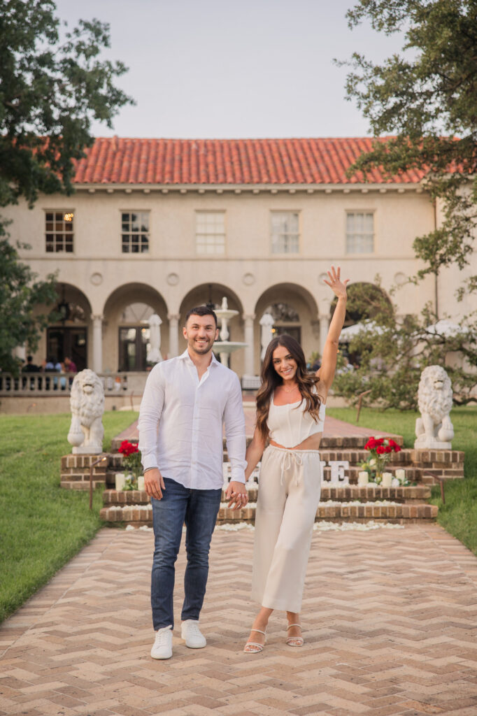 Marriage Proposal at Commodore Perry Estate