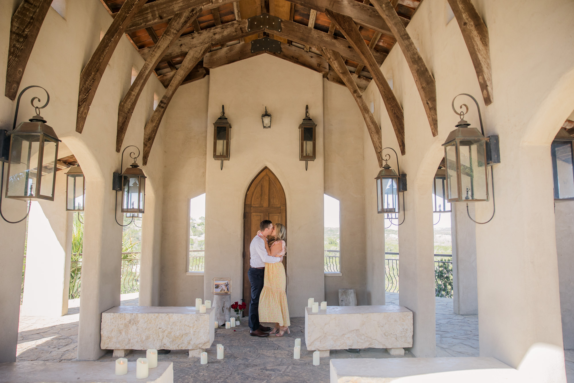 Chapel Dulcinea Marriage Proposal