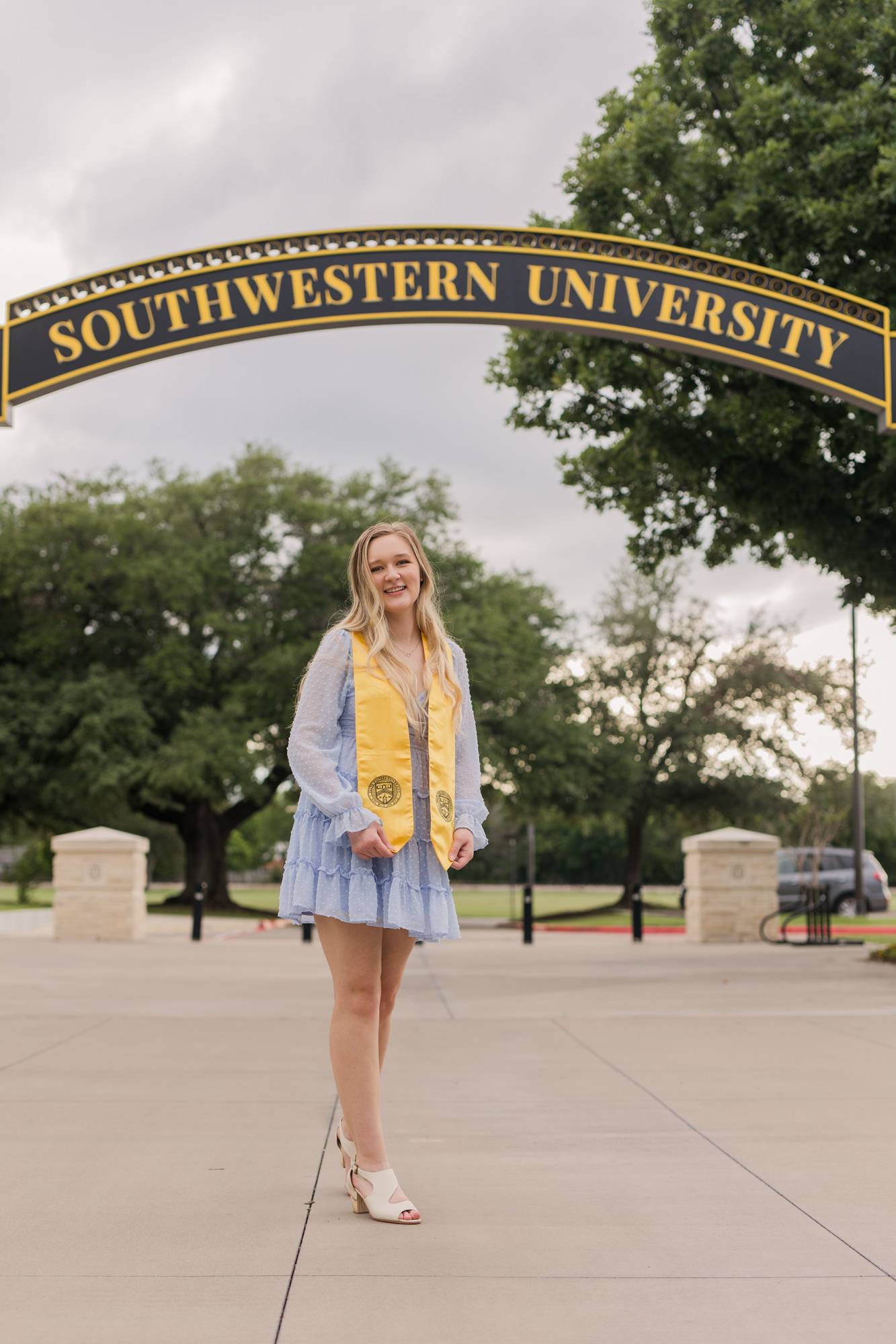 Southwestern University Georgetown Texas Senior Grad Photos