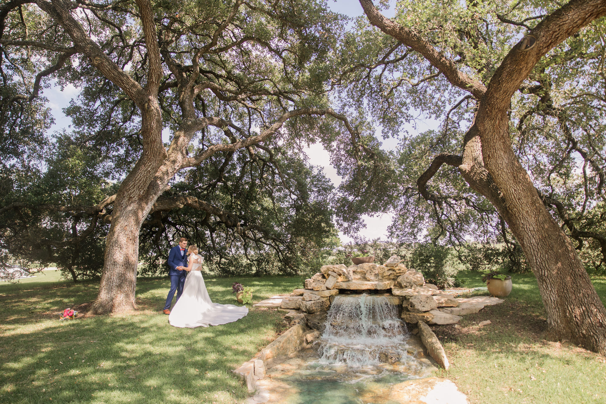 Wedding at Windy Knoll in Round Top, Texas