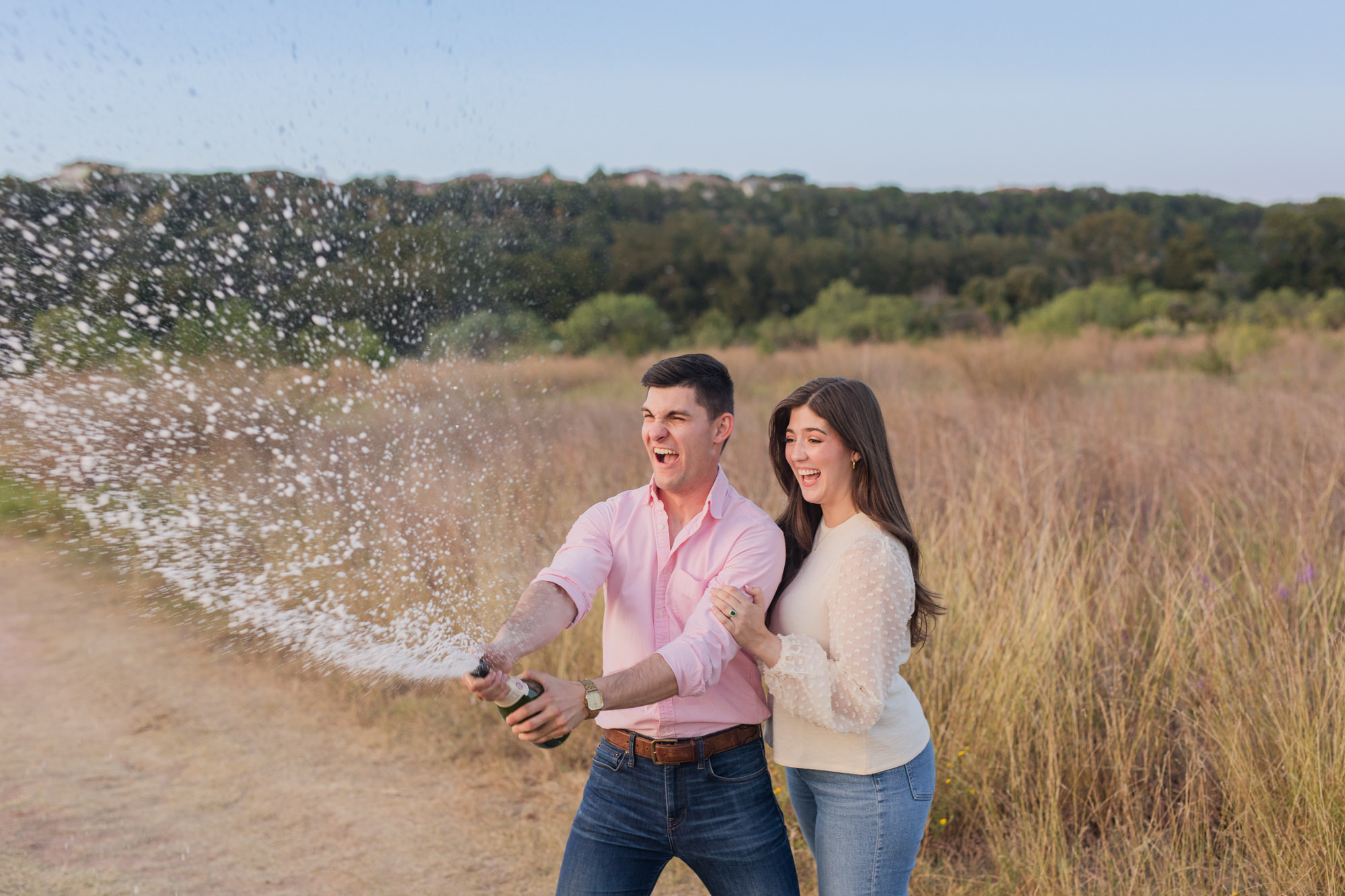 Austin Texas Hill Country Engagement Photos