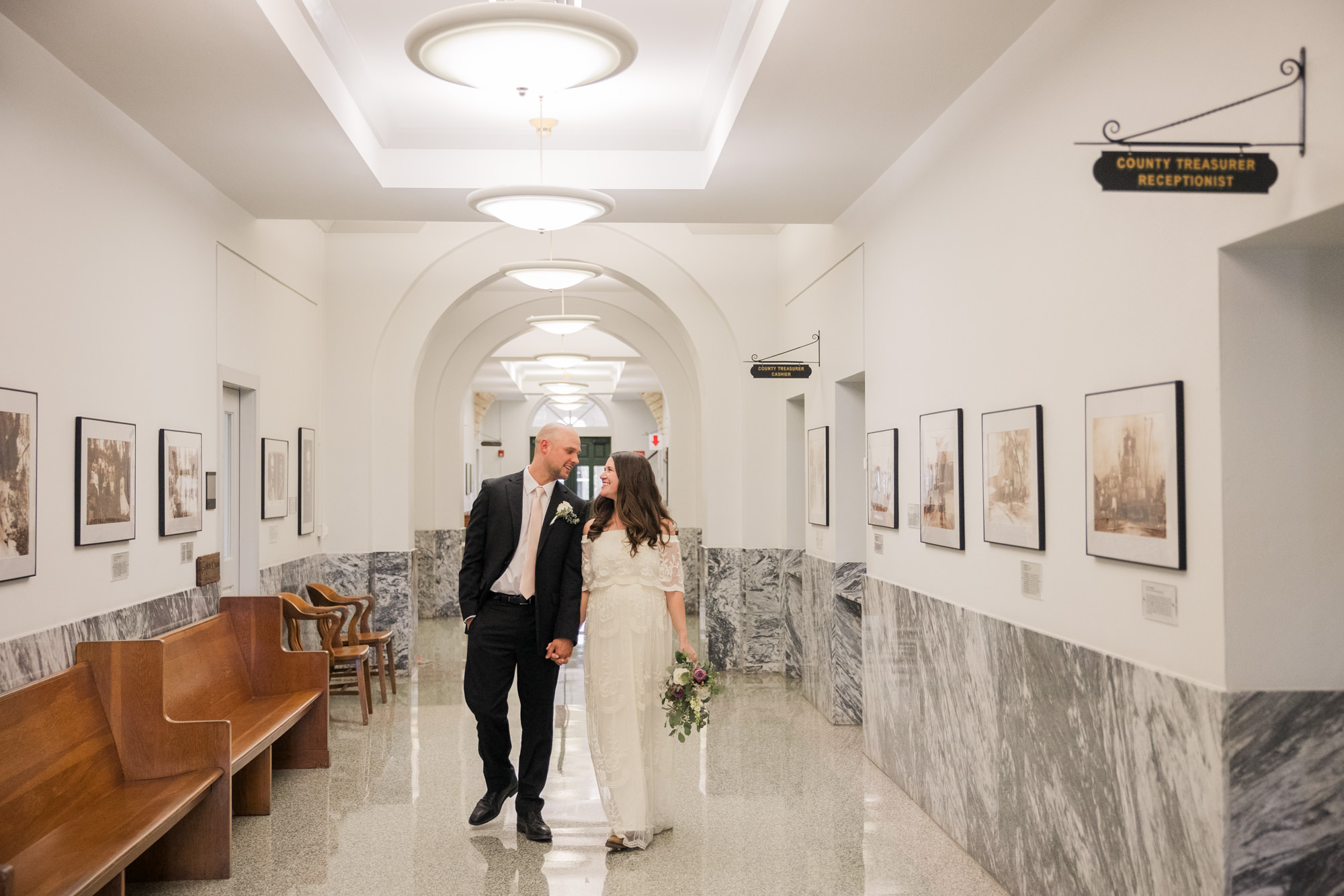 Belton, Texas Courthouse Elopement + Riverside Photos