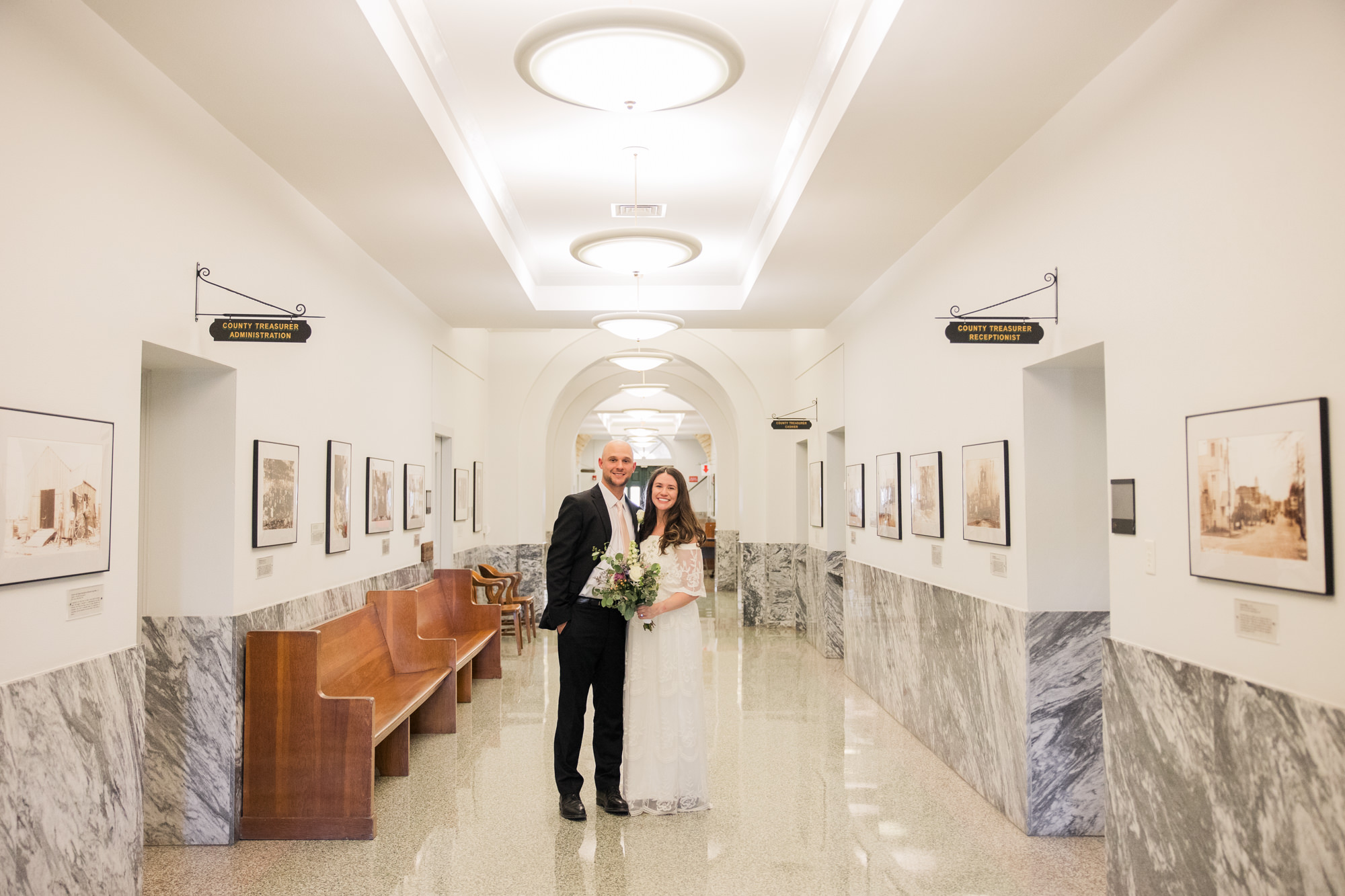 Belton, Texas Courthouse Elopement + Riverside Photos