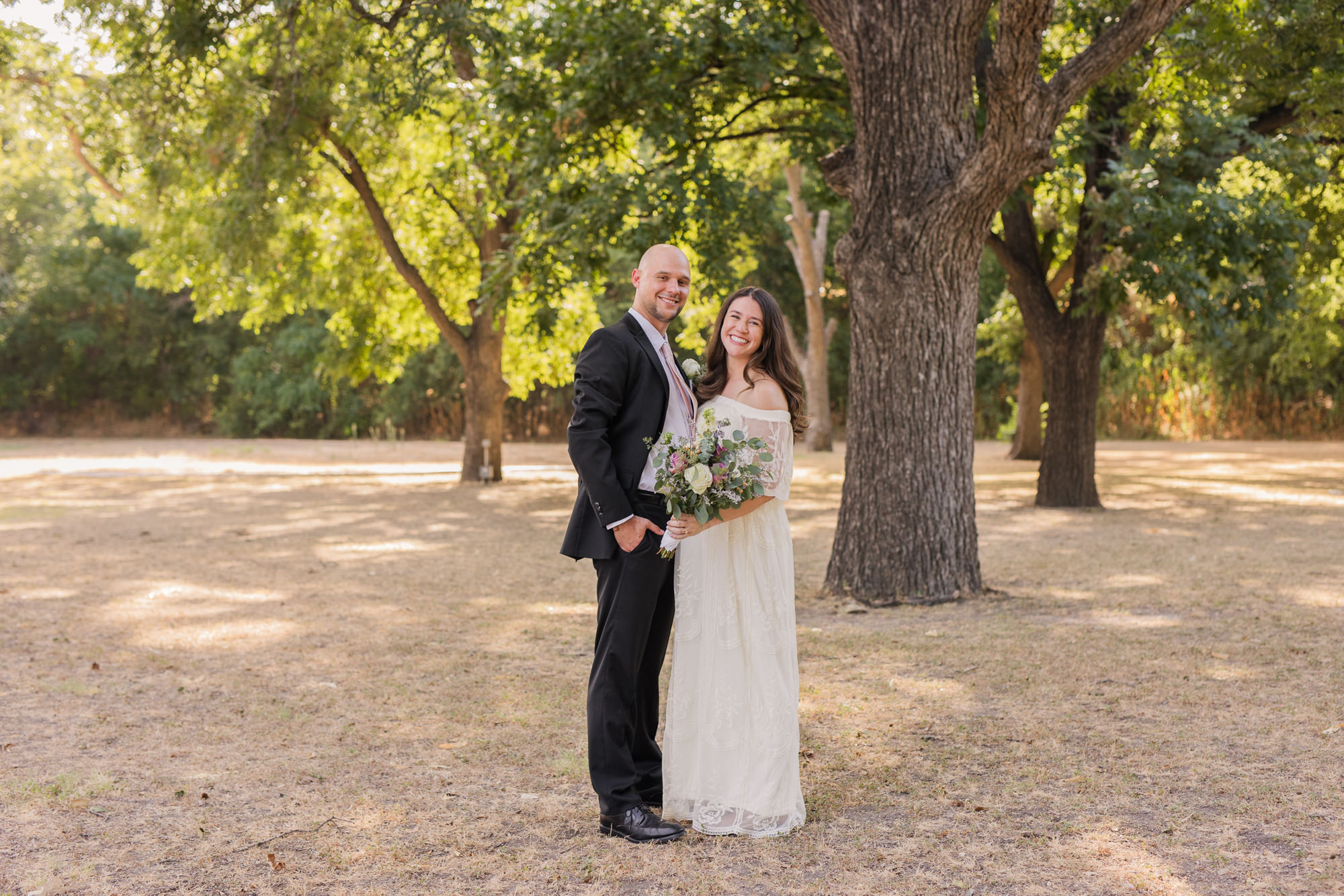 Belton, Texas Courthouse Elopement + Riverside Photos