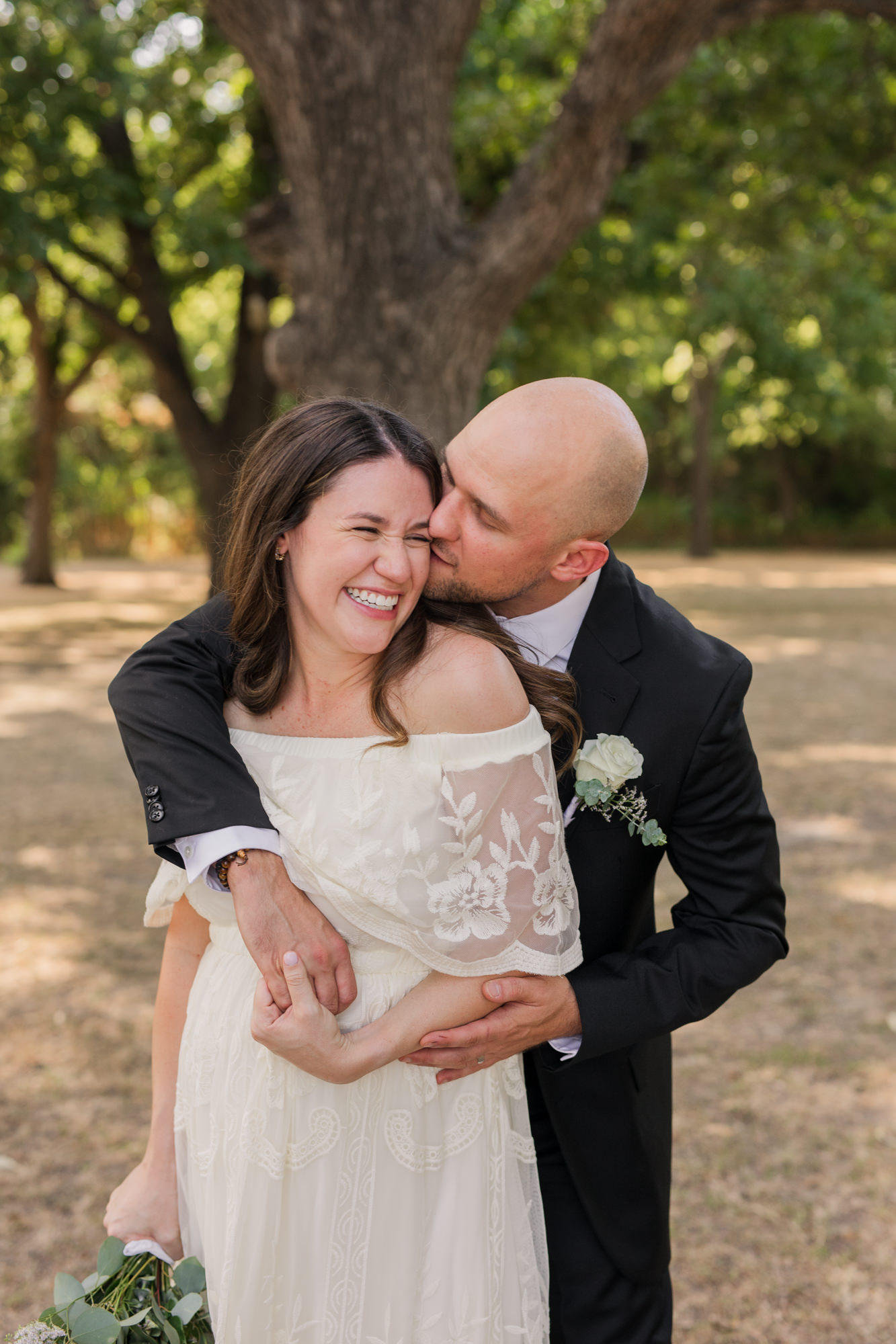 Belton, Texas Courthouse Elopement + Riverside Photos