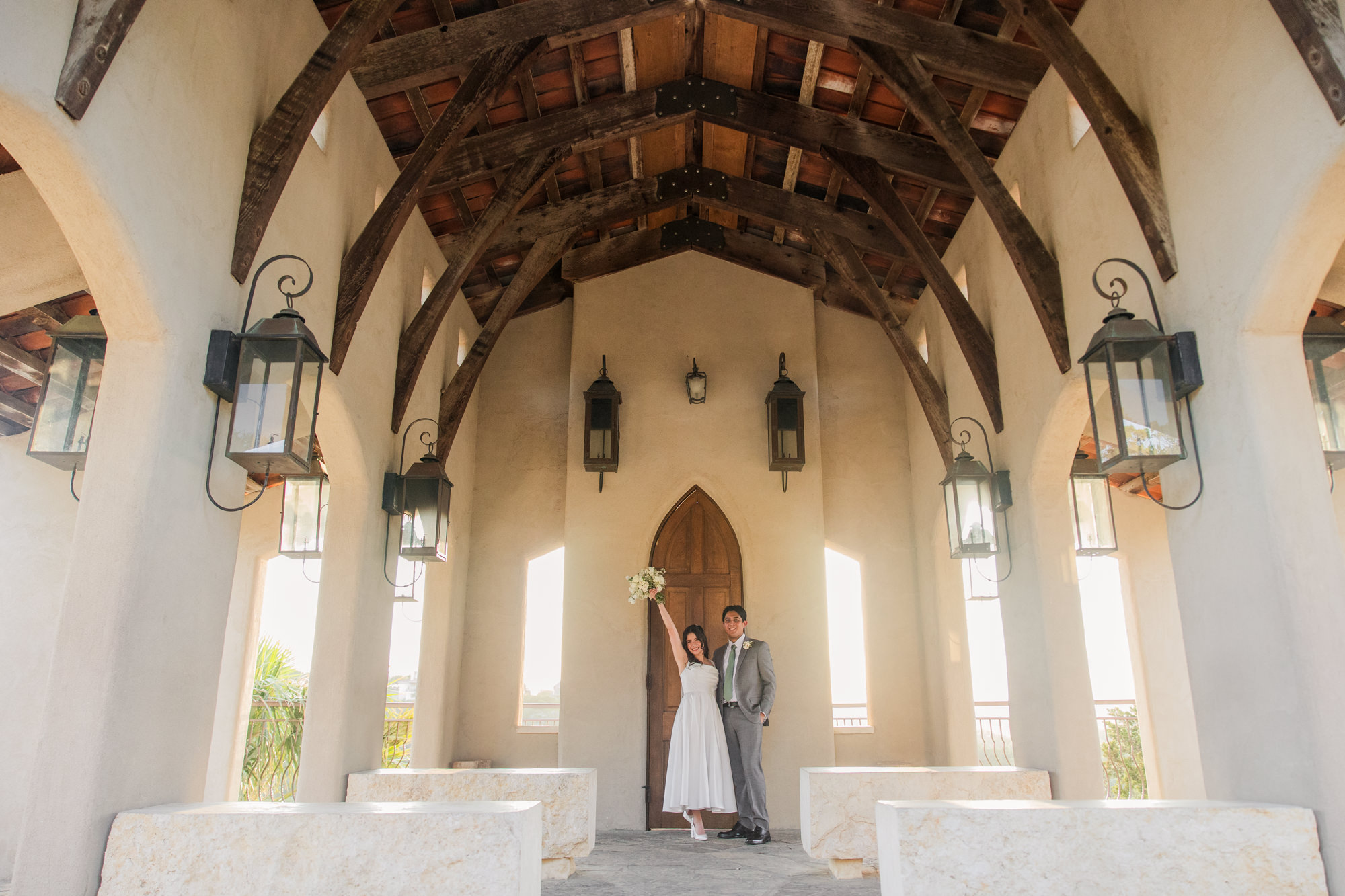 Sunset Chapel Dulcinea Elopement