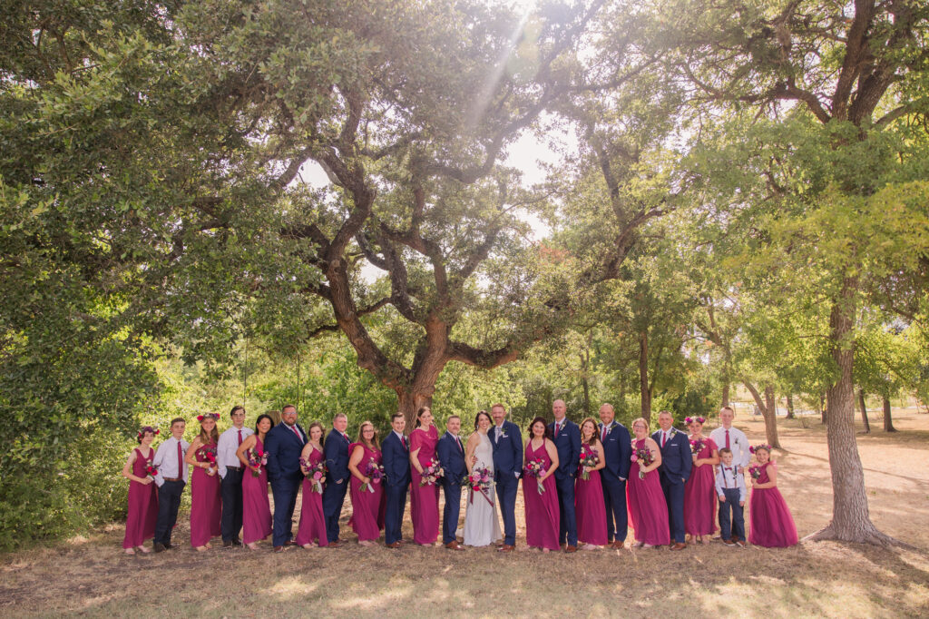 Summer Wedding at Lone Oak Barn