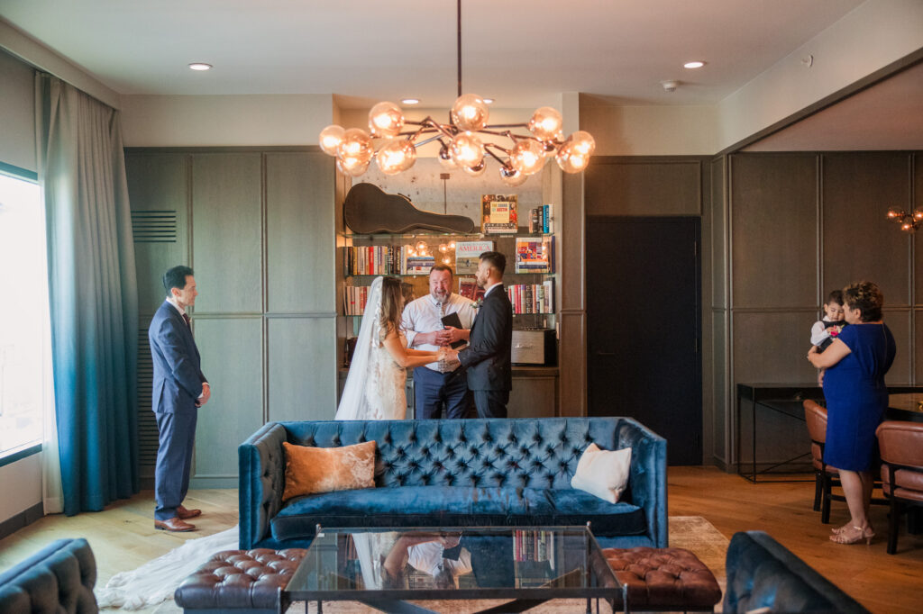 Elopement at Hotel Van Zandt Austin